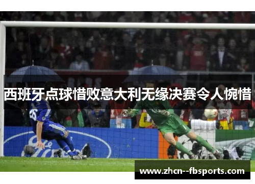 西班牙点球惜败意大利无缘决赛令人惋惜